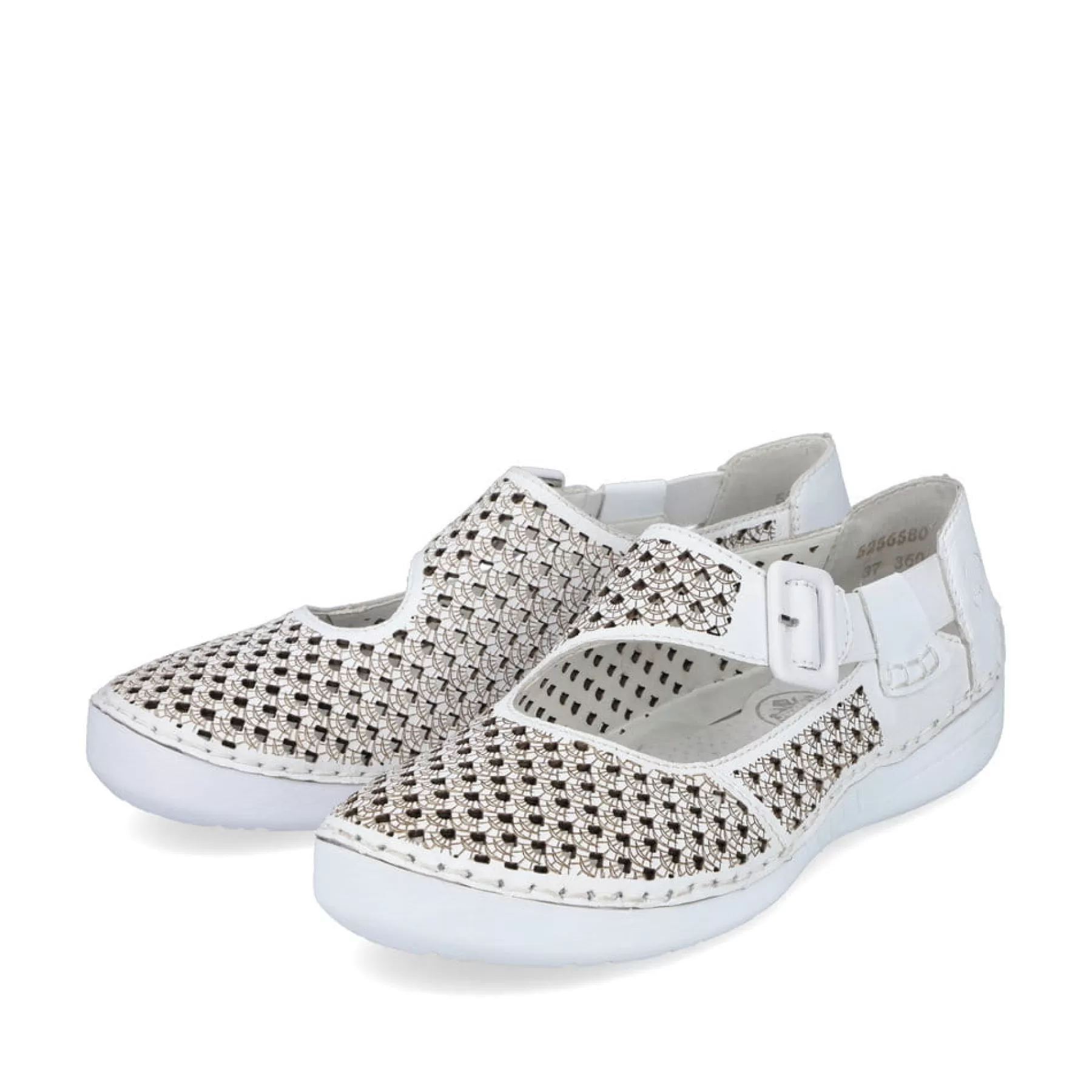 Cheap Damskie Baleriny W Kolorze Krystalicznej Bieli Damski Niskie Buty I Kapcie
