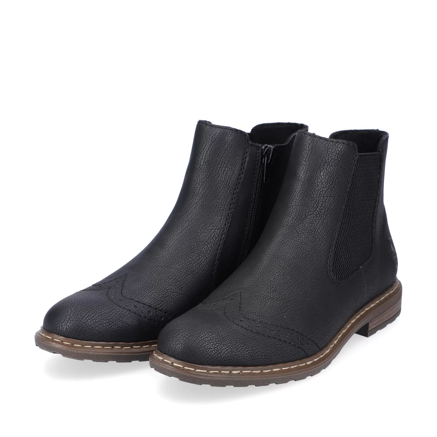 Clearance Damskie Buty Chelsea , Asfaltowe, Czarne Damski Botki I Botki