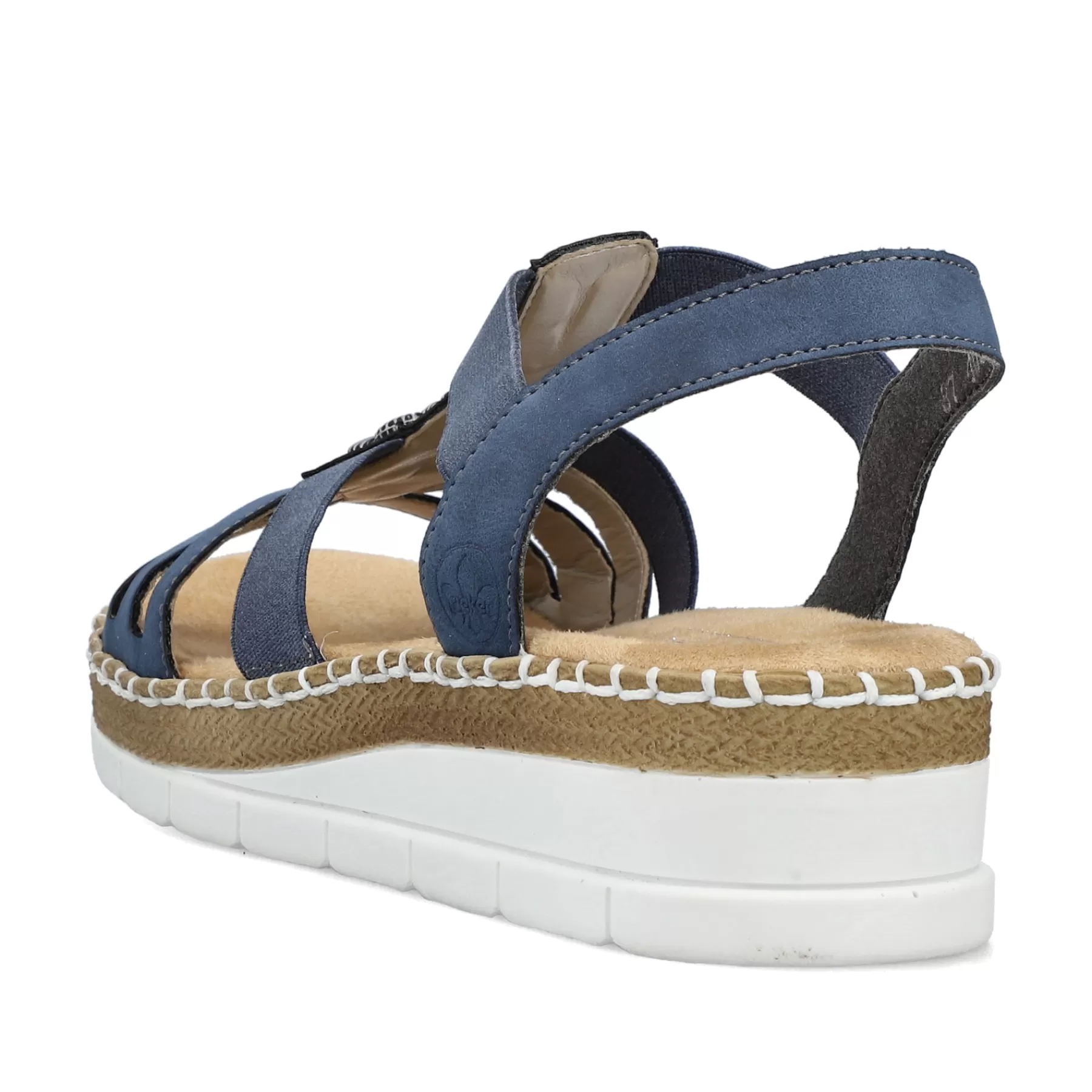 Discount Damskie Sandaly Na Koturnie W Kolorze Blekitu Pacyfiku Damski Buty Z Obcasami
