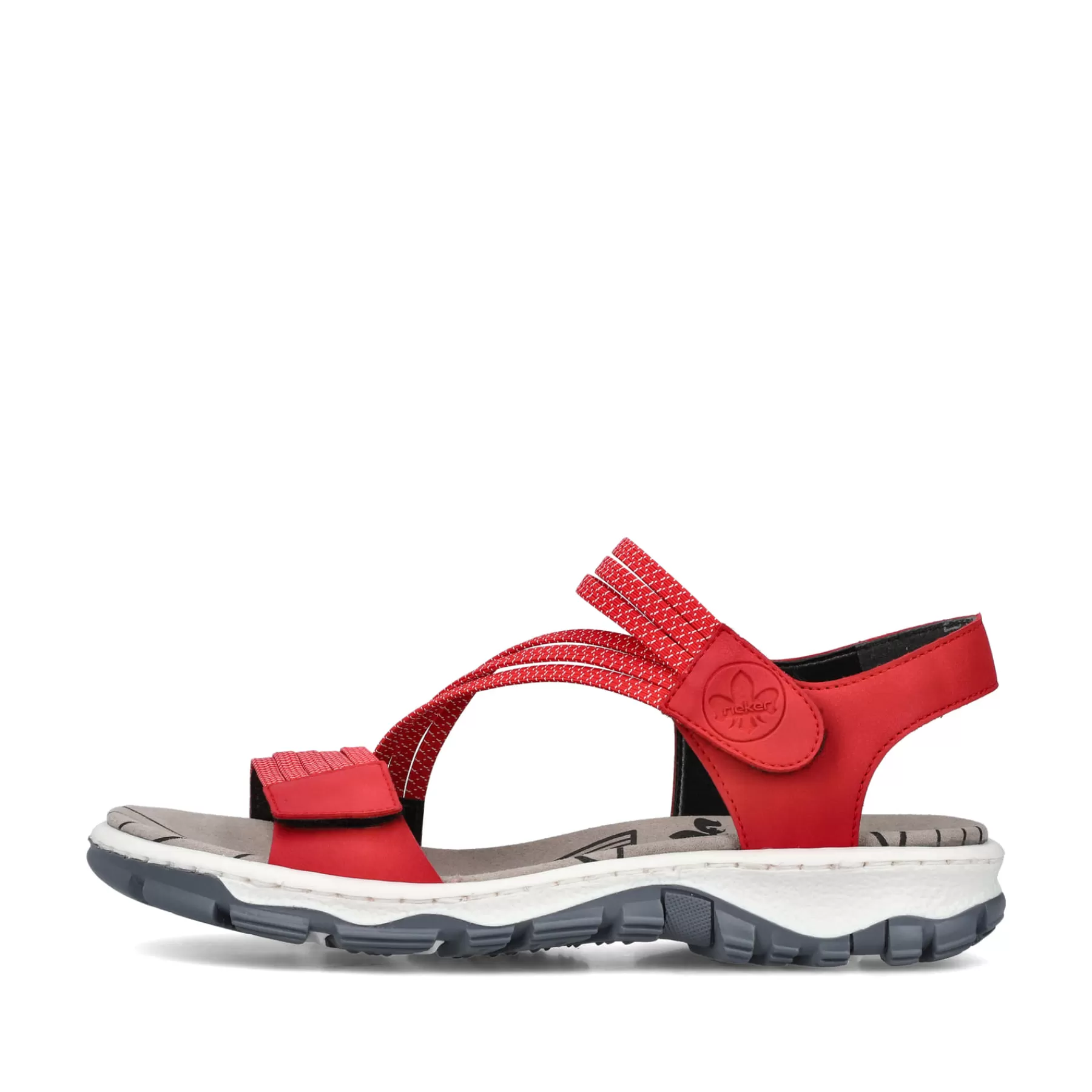 Shop Damskie Sandaly Trekkingowe W Kolorze Wisniowo-Czerwonym Damski Kolorowe Style