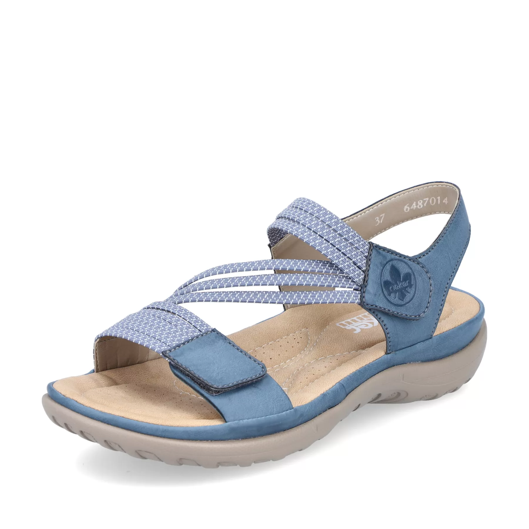 Sale Damskie Sandaly Z Paskami W Kolorze Blekitnego Nieba Damski Weganskie
