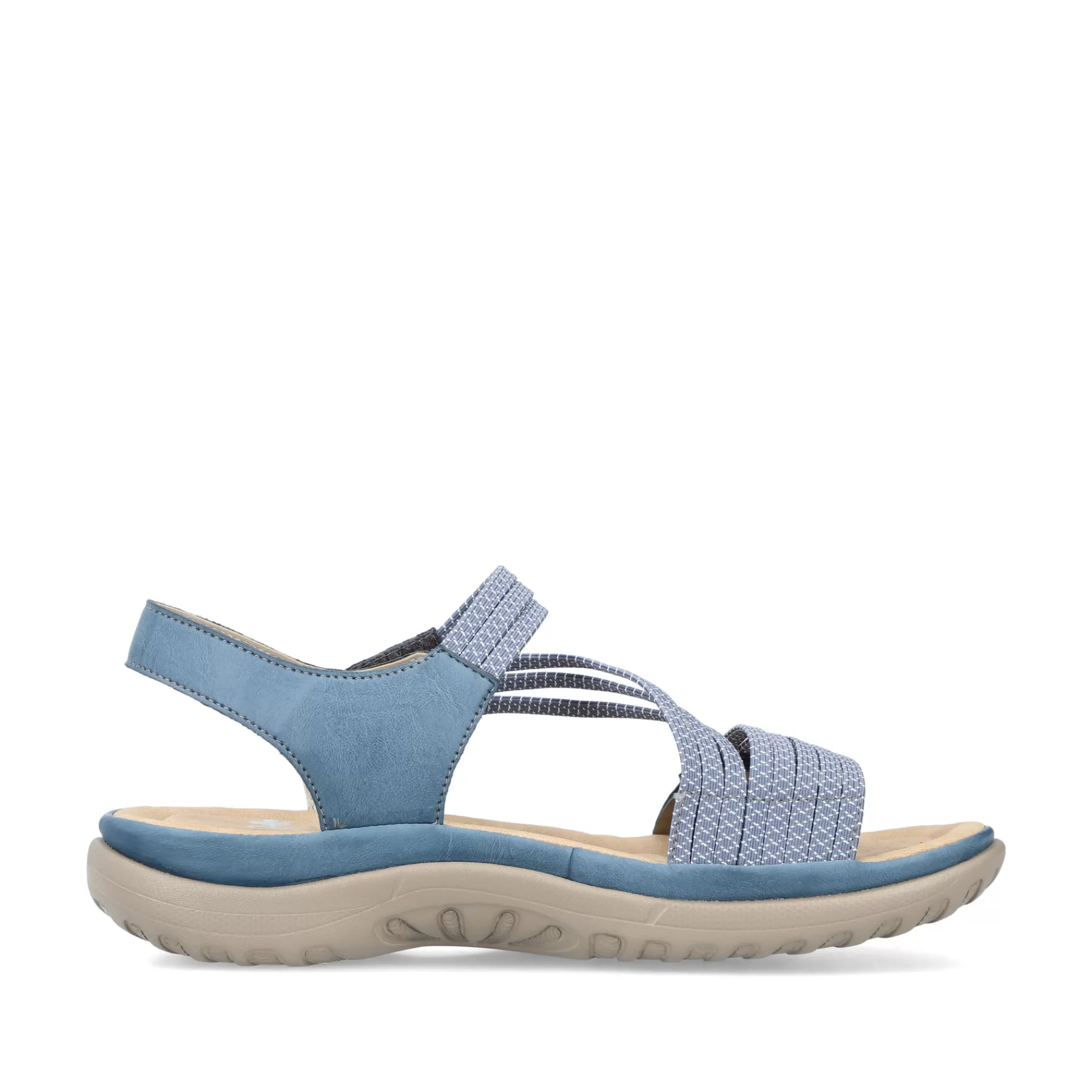Sale Damskie Sandaly Z Paskami W Kolorze Blekitnego Nieba Damski Weganskie