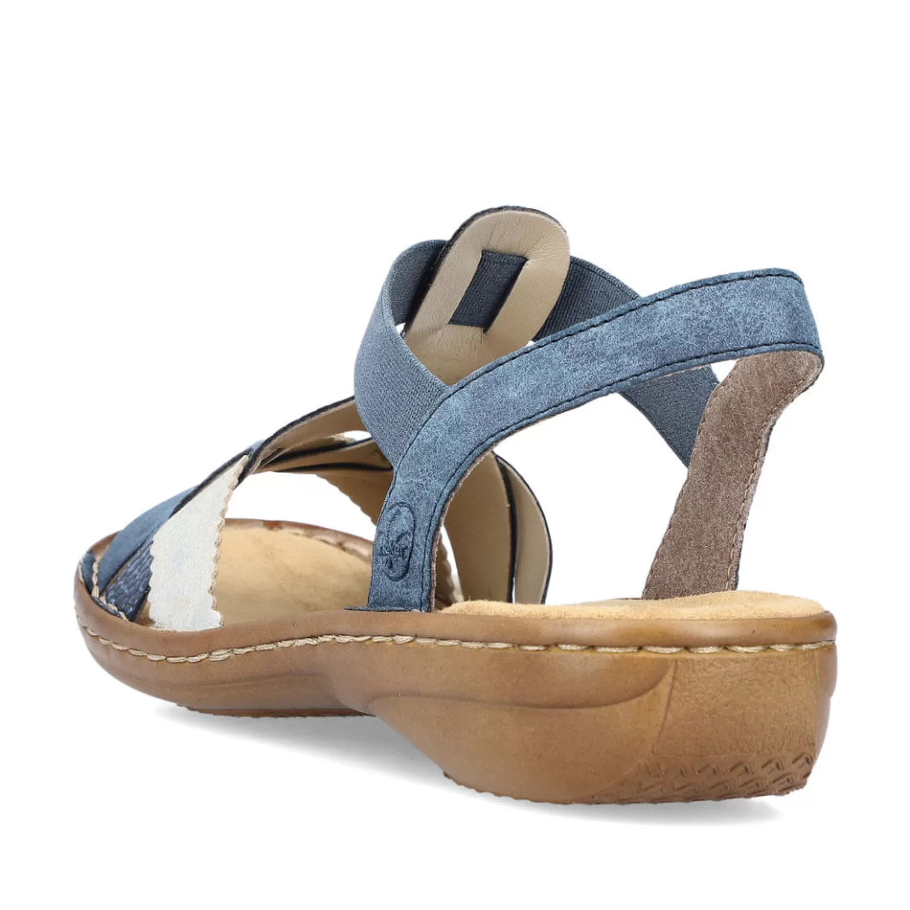 Shop Damskie Sandaly Z Paskami W Kolorze Blekitu Pacyfiku Damski Sandaly I Sandaly