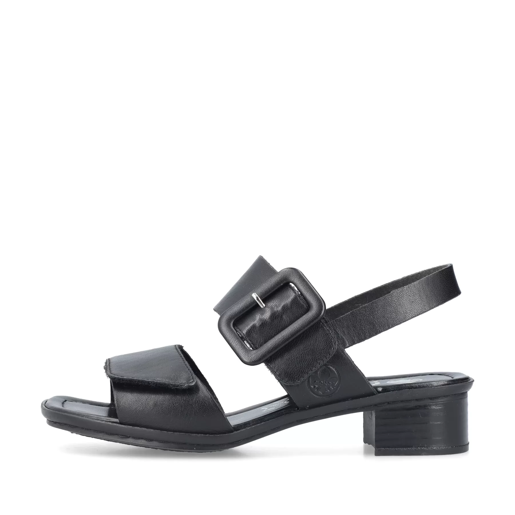 Cheap Damskie Sandaly Z Paskami W Kolorze Czarnym, Blyszczacym Meskie Buty Na Lato