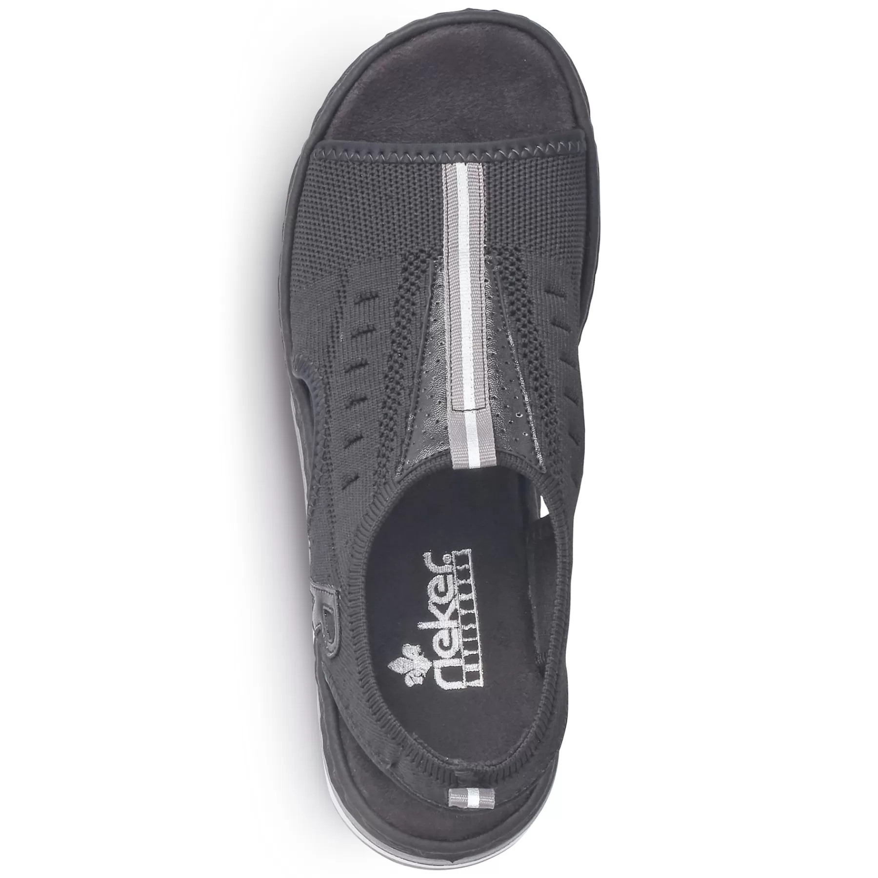 Cheap Damskie Sandaly Z Paskami , W Kolorze Nocnej Czerni Damski Sandaly I Sandaly