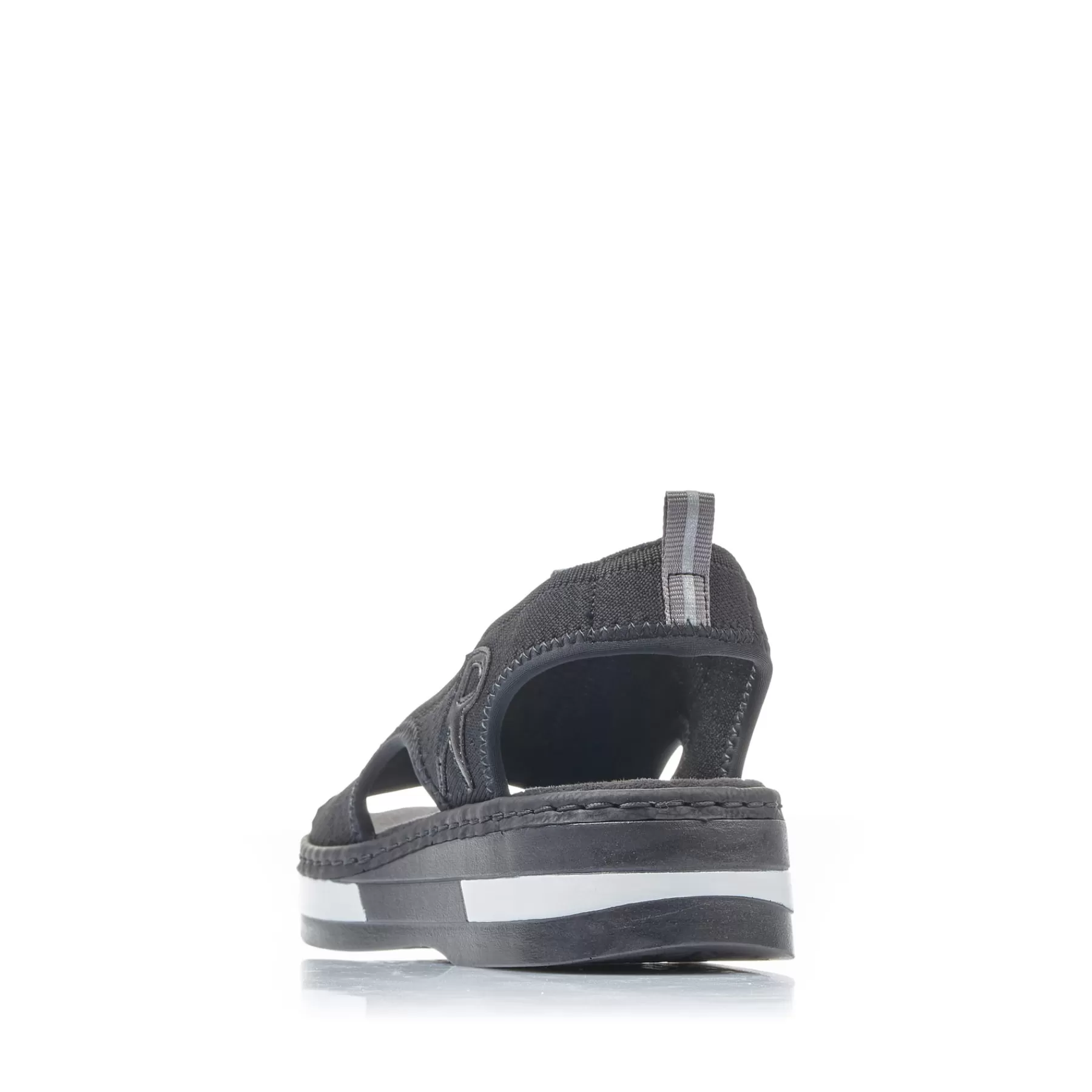 Cheap Damskie Sandaly Z Paskami , W Kolorze Nocnej Czerni Damski Sandaly I Sandaly