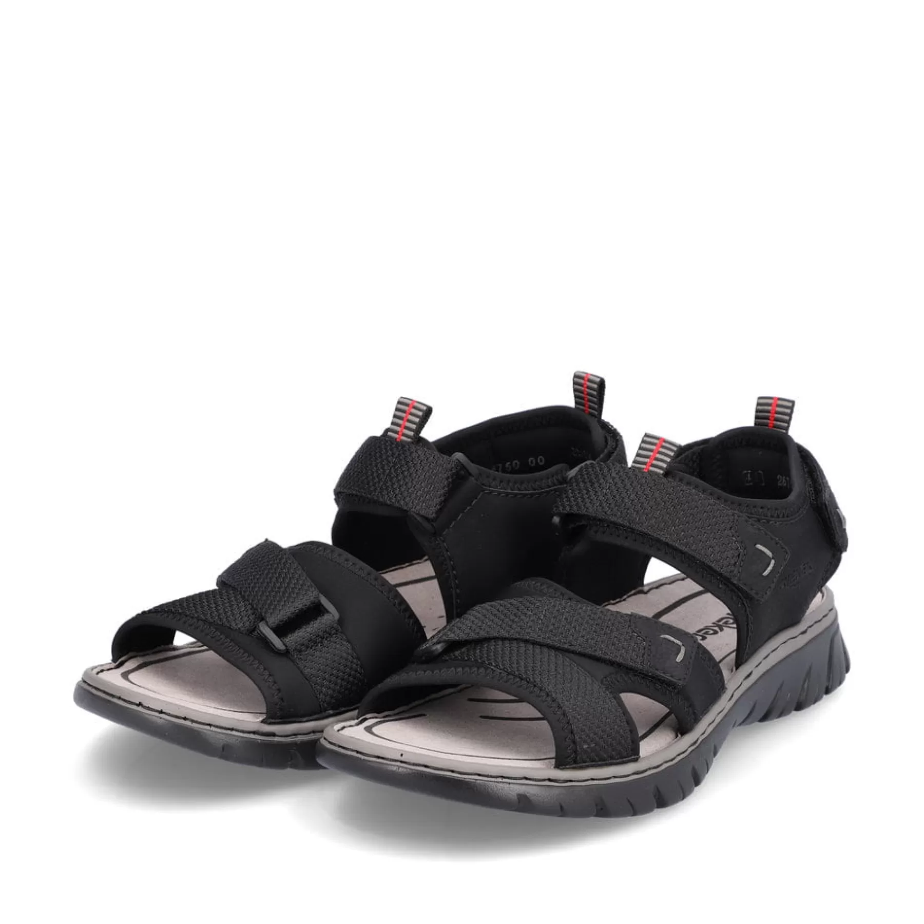 Store Meskie Sandaly Trekkingowe W Kolorze Kruczoczarnym Meskie Sandaly