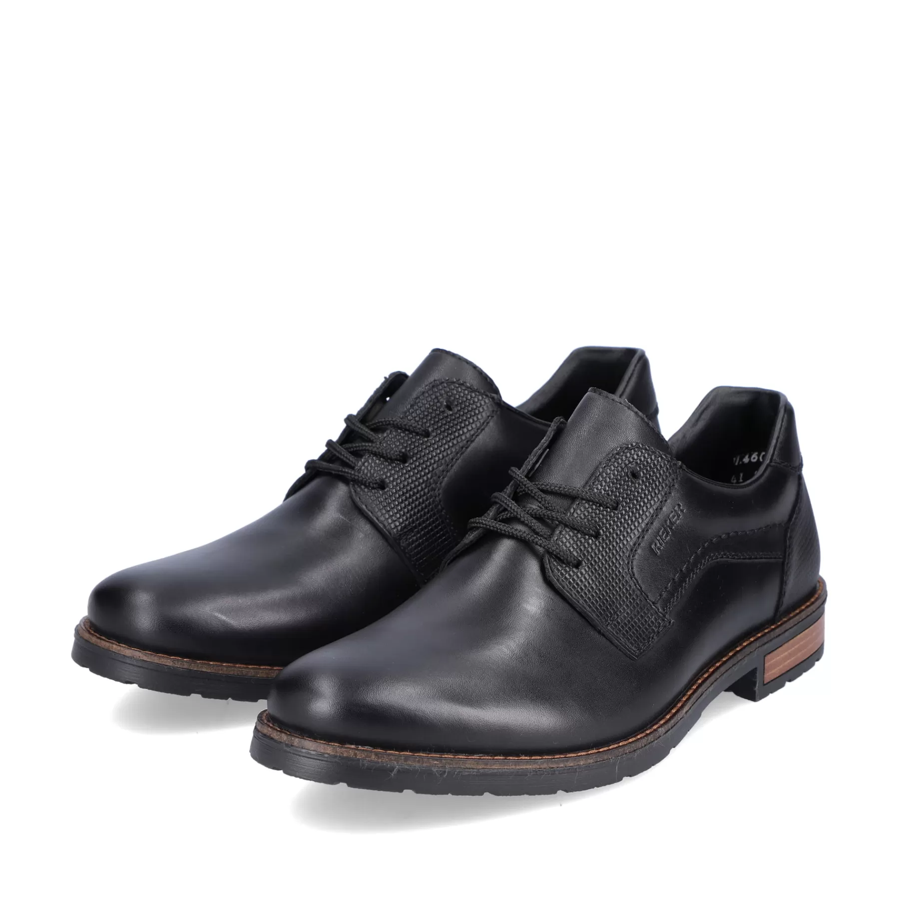 Hot Meskie Sznurowane Buty W Kolorze Czarnym, Blyszczacym Meskie Buty Biznesowe