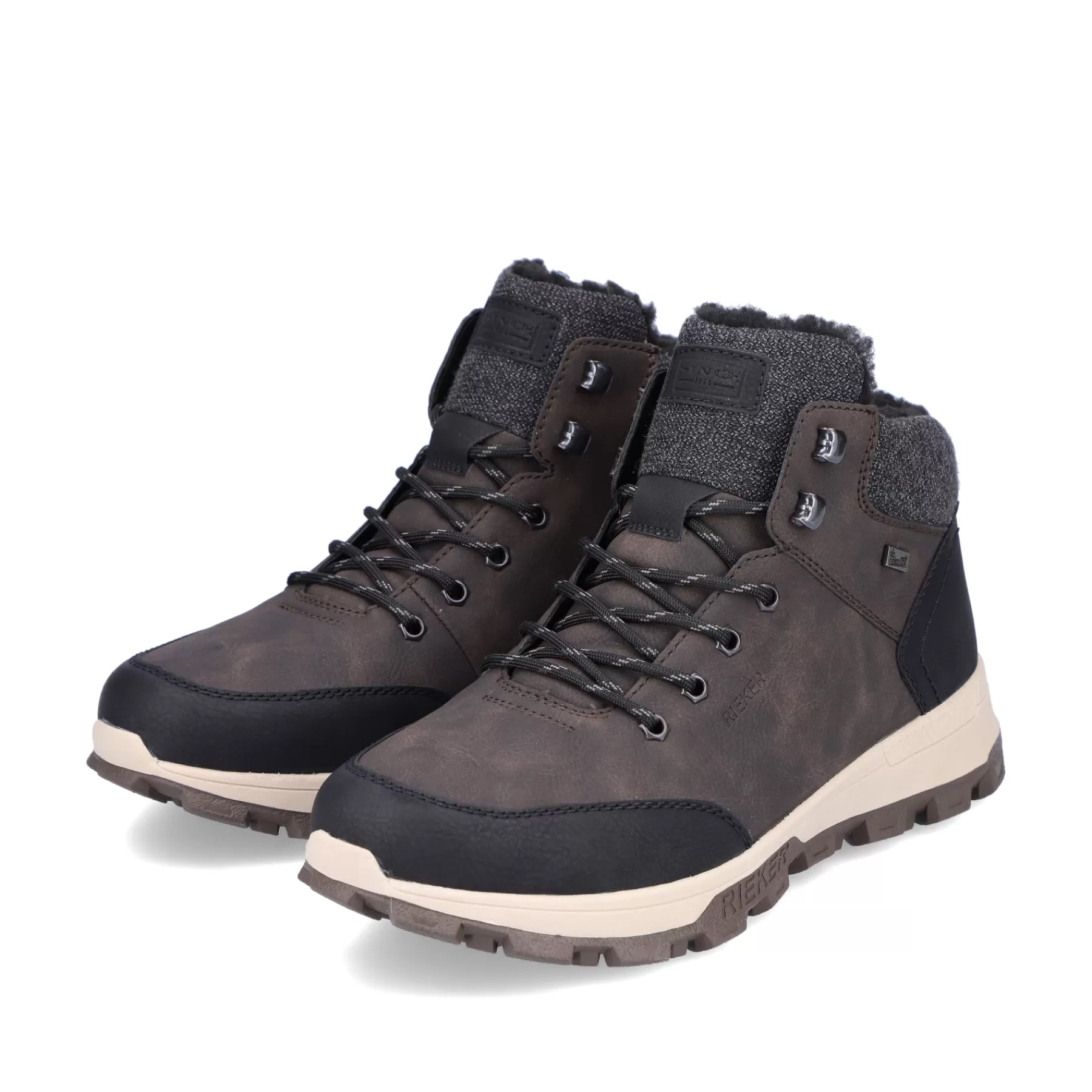 Fashion Meskie Sznurowane Buty W Kolorze Kawowo-Brazowym Meskie Buty