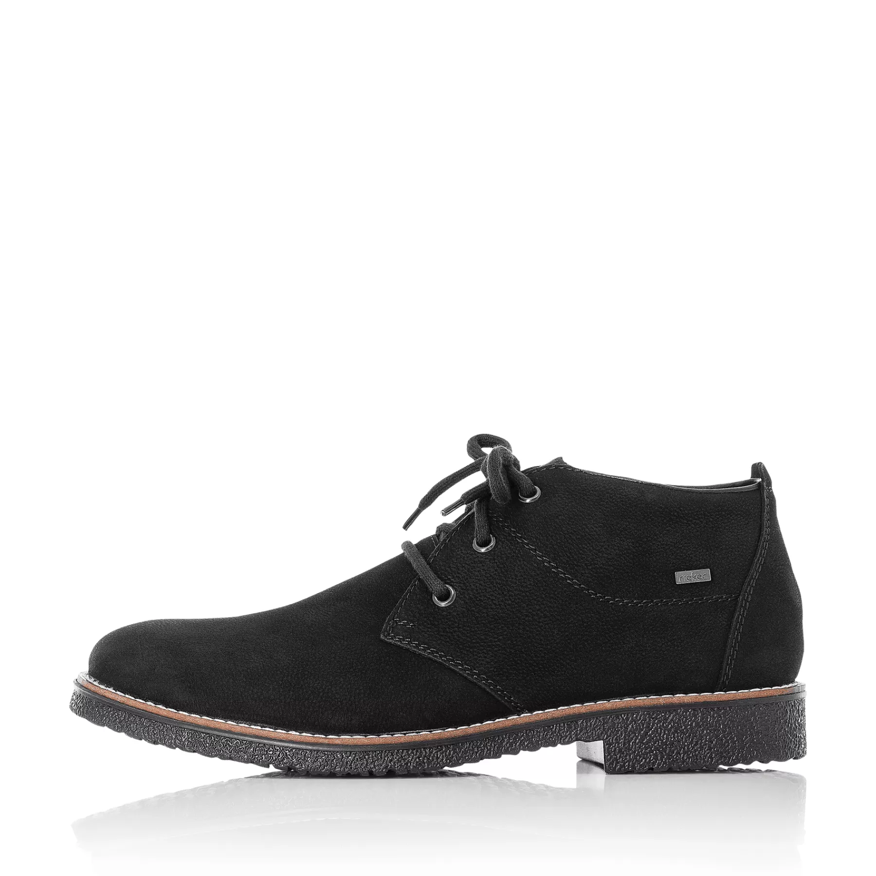 Clearance Meskie Sznurowane Buty W Kolorze Kruczoczarnym Meskie Niskie Buty I Kapcie