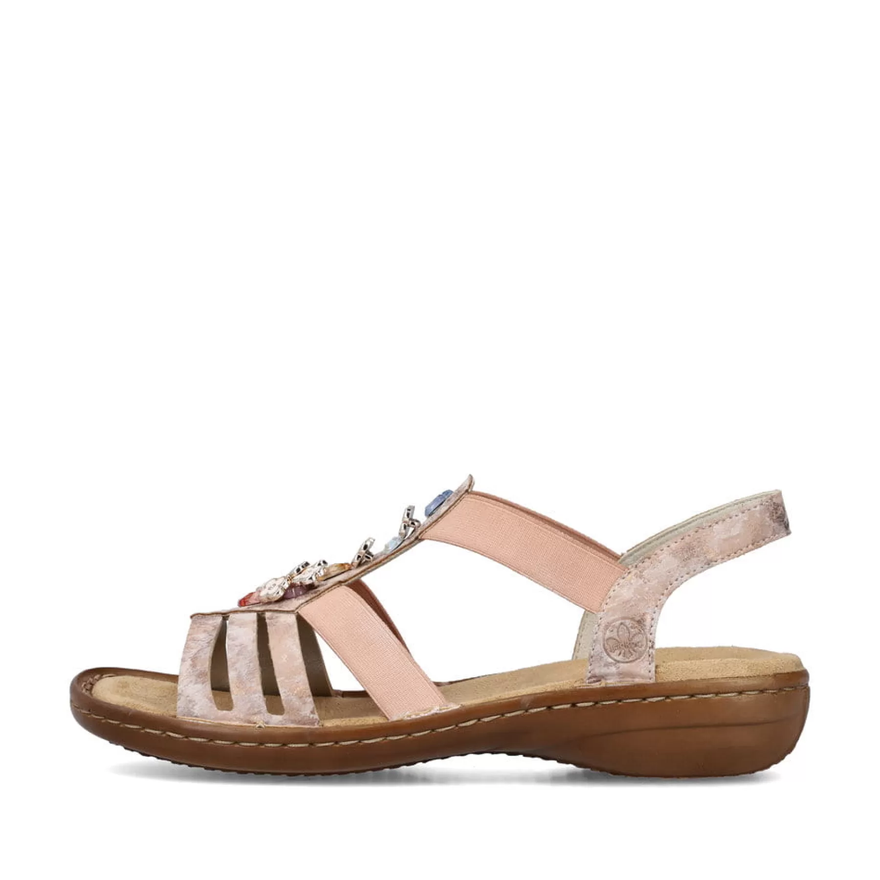 Hot Sandaly Damskie Z Paskiem W Kolorze Starego Rozu Damski Sandaly I Sandaly