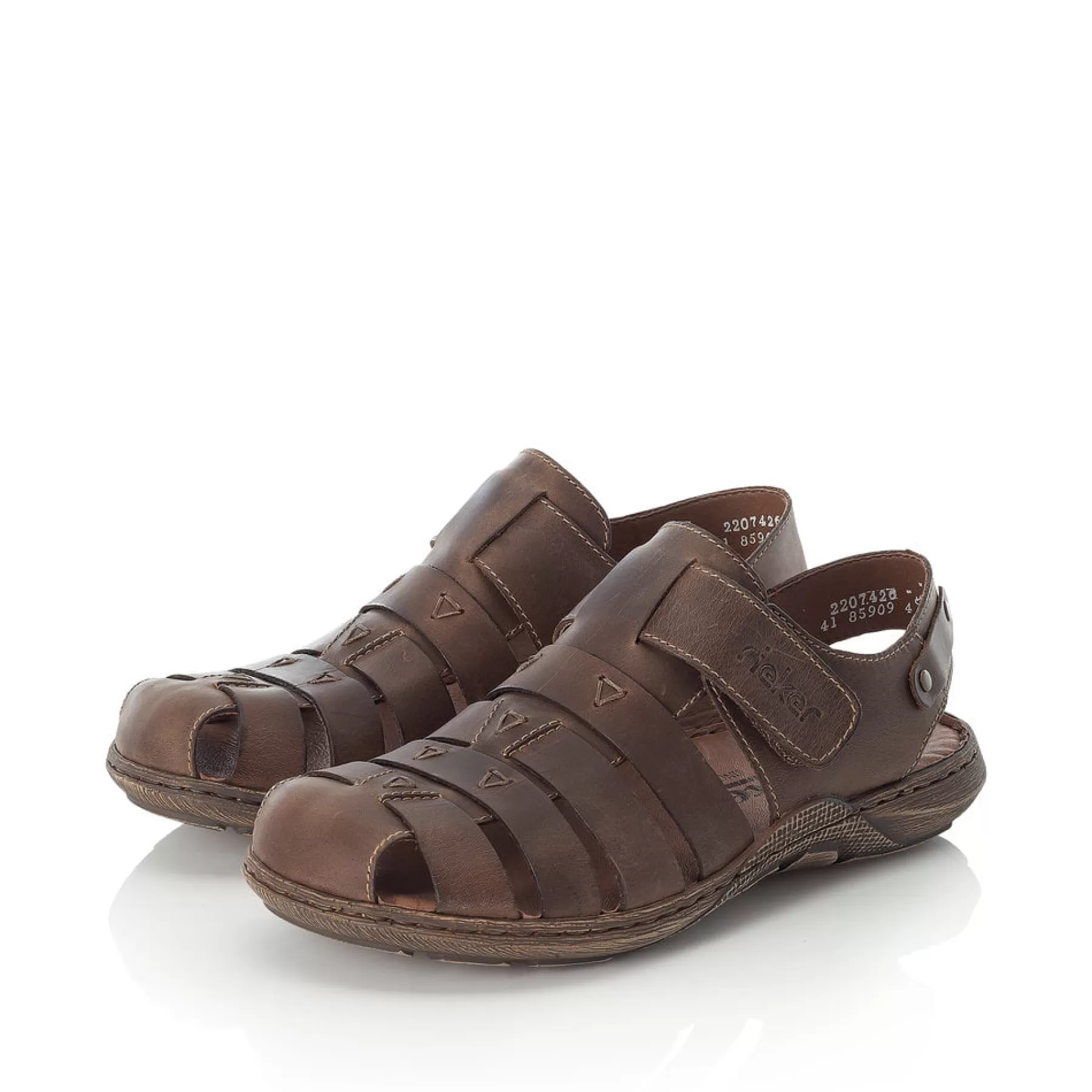 Cheap Sandaly Meskie W Kolorze Espresso W Kolorze Brazu Meskie Sandaly
