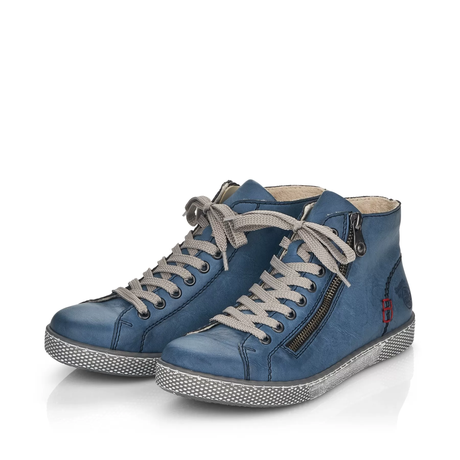 Discount Sznurowane Buty Damskie W Kolorze Lazurowym Damski Niskie Buty I Kapcie