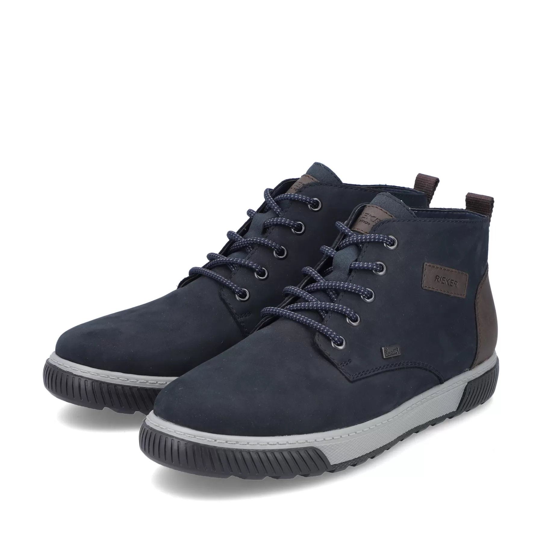 Flash Sale Sznurowane Buty Meskie W Kolorze Ciemnoniebiesko-Szarym Meskie Buty