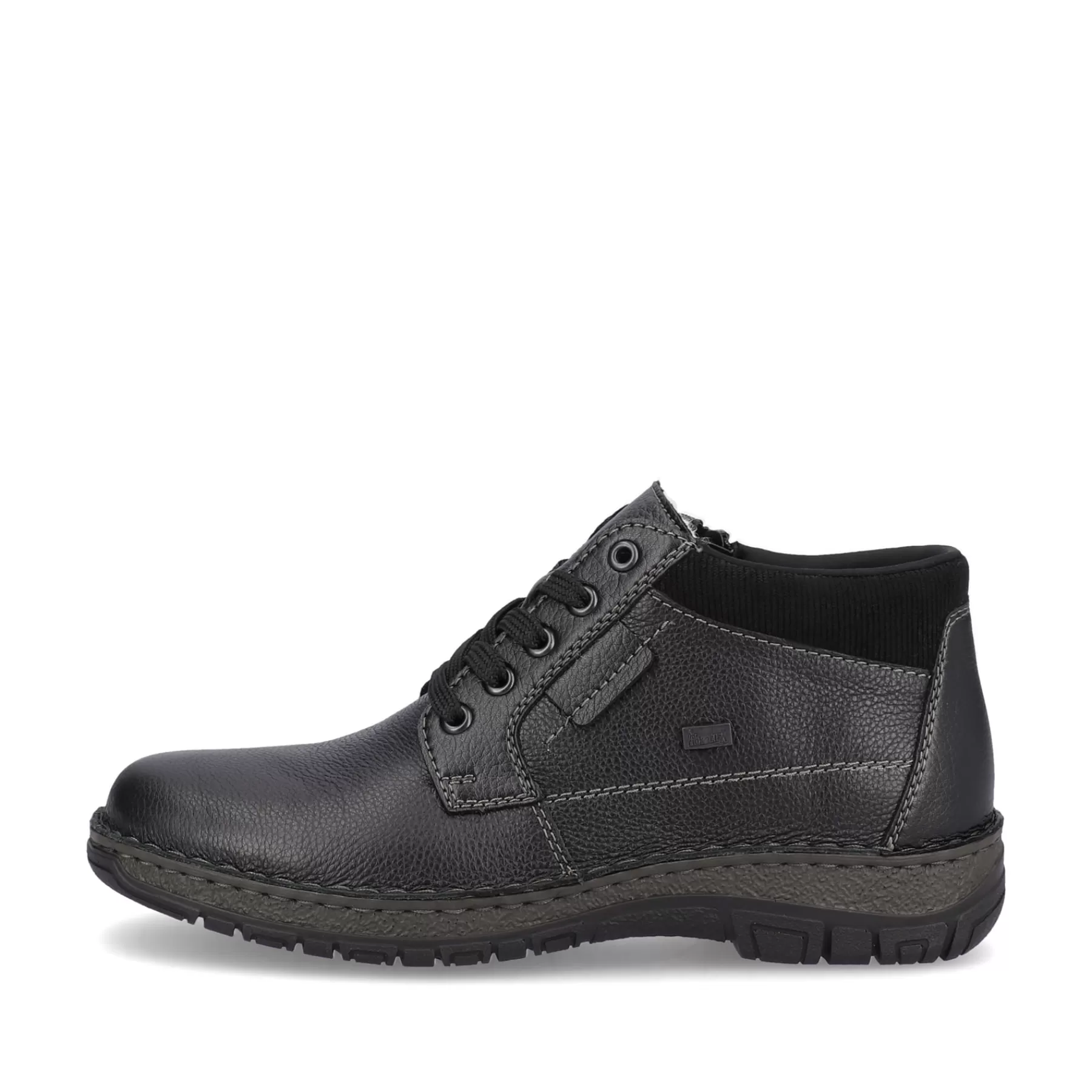 Hot Sznurowane Buty Meskie W Kolorze Grafitowo-Czarnym Meskie Niskie Buty I Kapcie