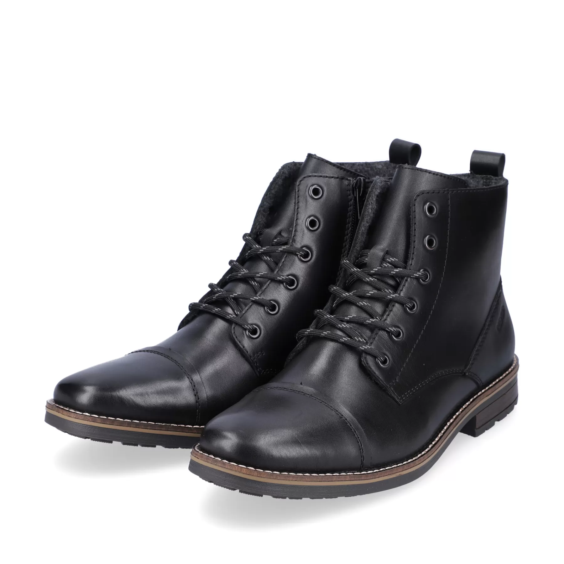 Cheap Sznurowane Buty Meskie W Kolorze Grafitowo-Czarnym Meskie Buty