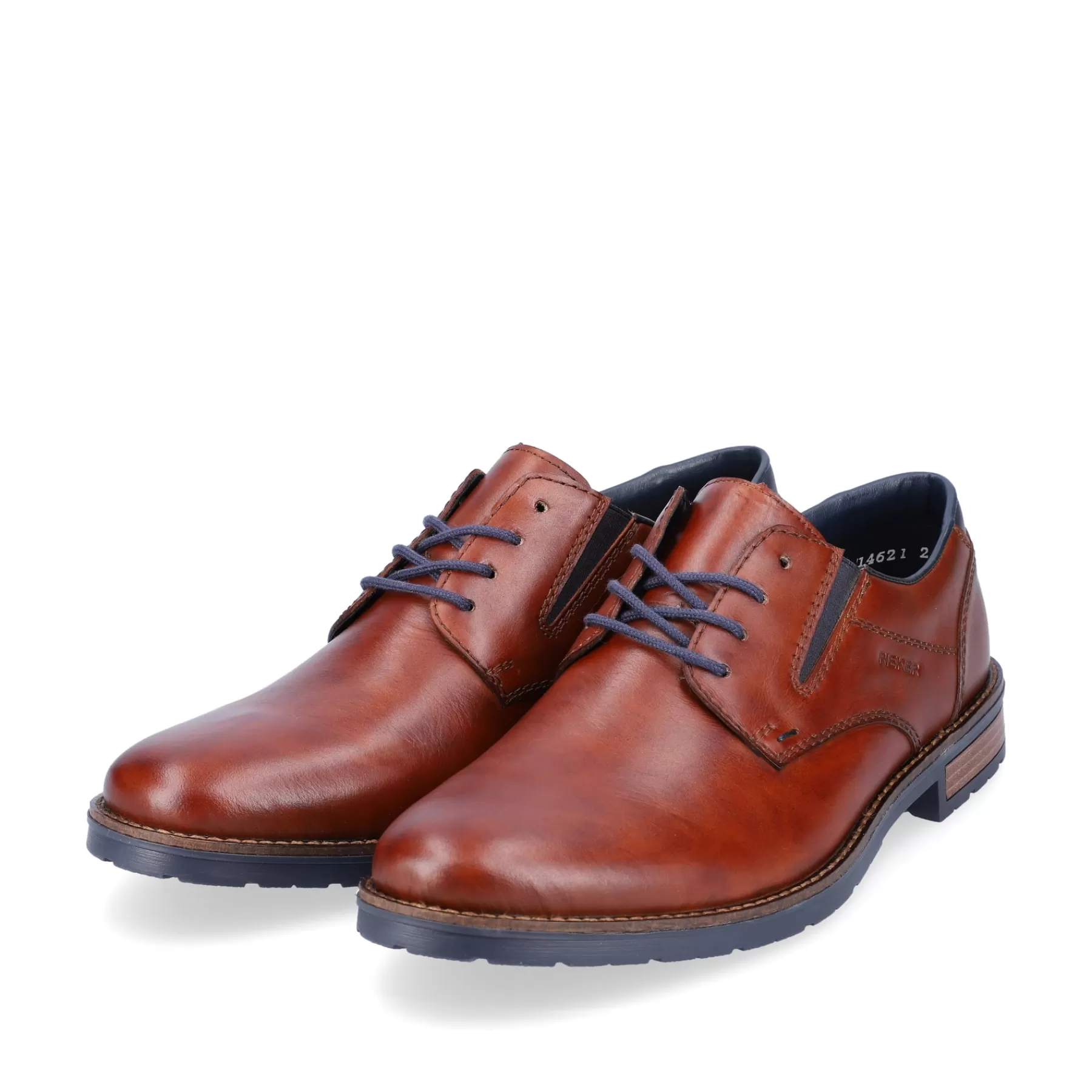 Sale Sznurowane Buty Meskie W Kolorze Kasztanowo-Brazowym Meskie Buty Biznesowe