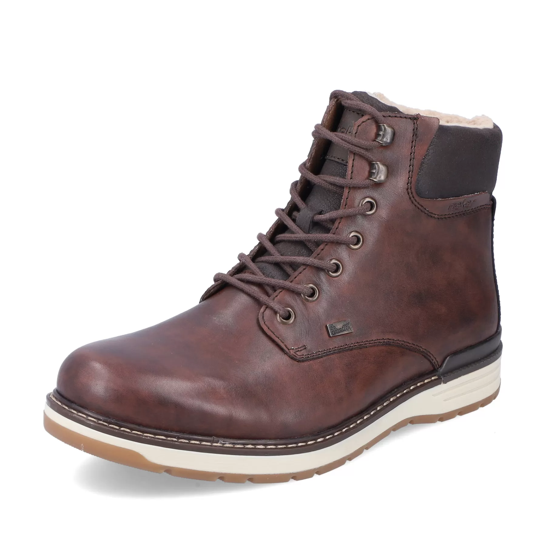 Sale Sznurowane Buty Meskie W Kolorze Orzechowego Brazu Meskie Buty