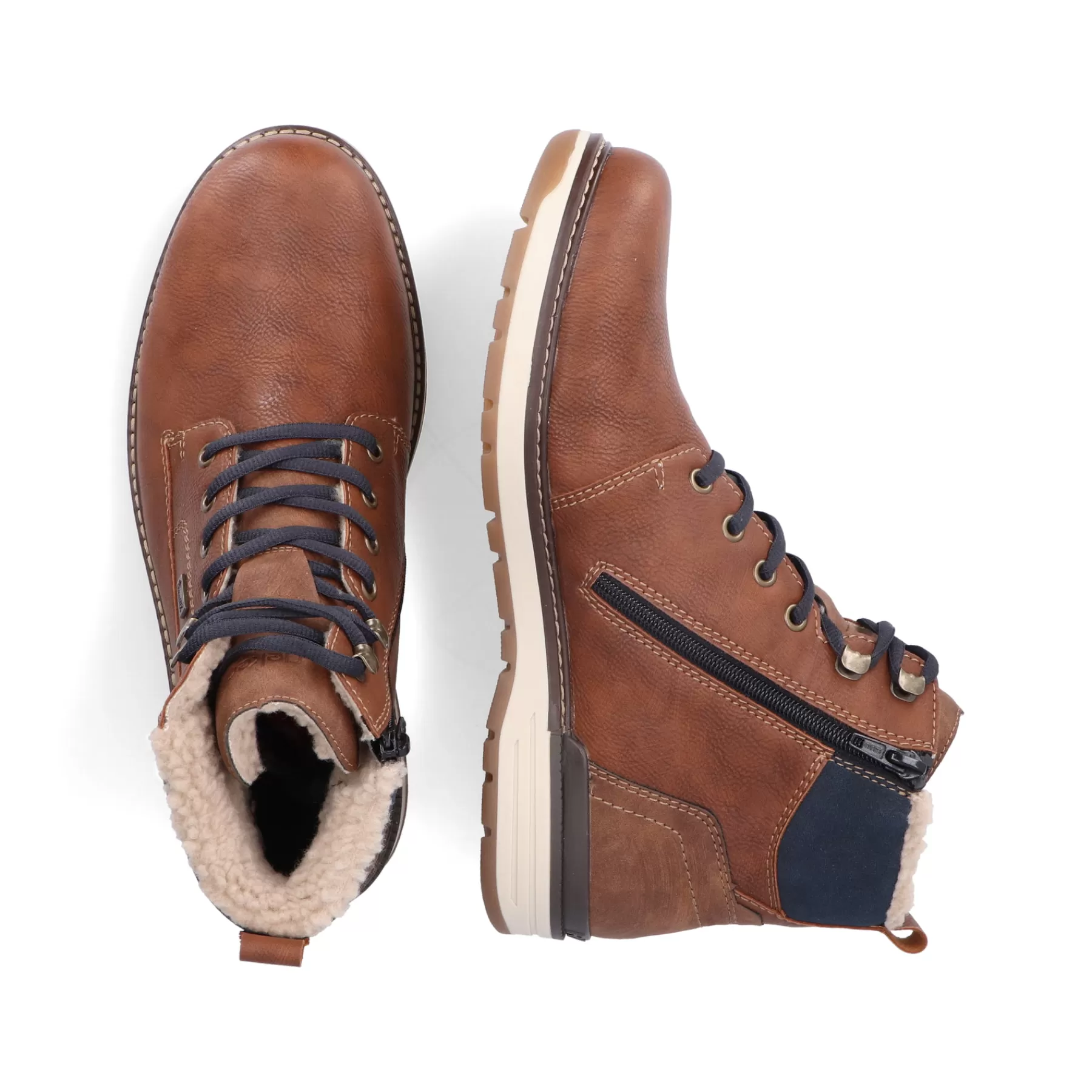 Hot Sznurowane Buty Meskie W Kolorze Orzechowego Brazu Meskie Buty