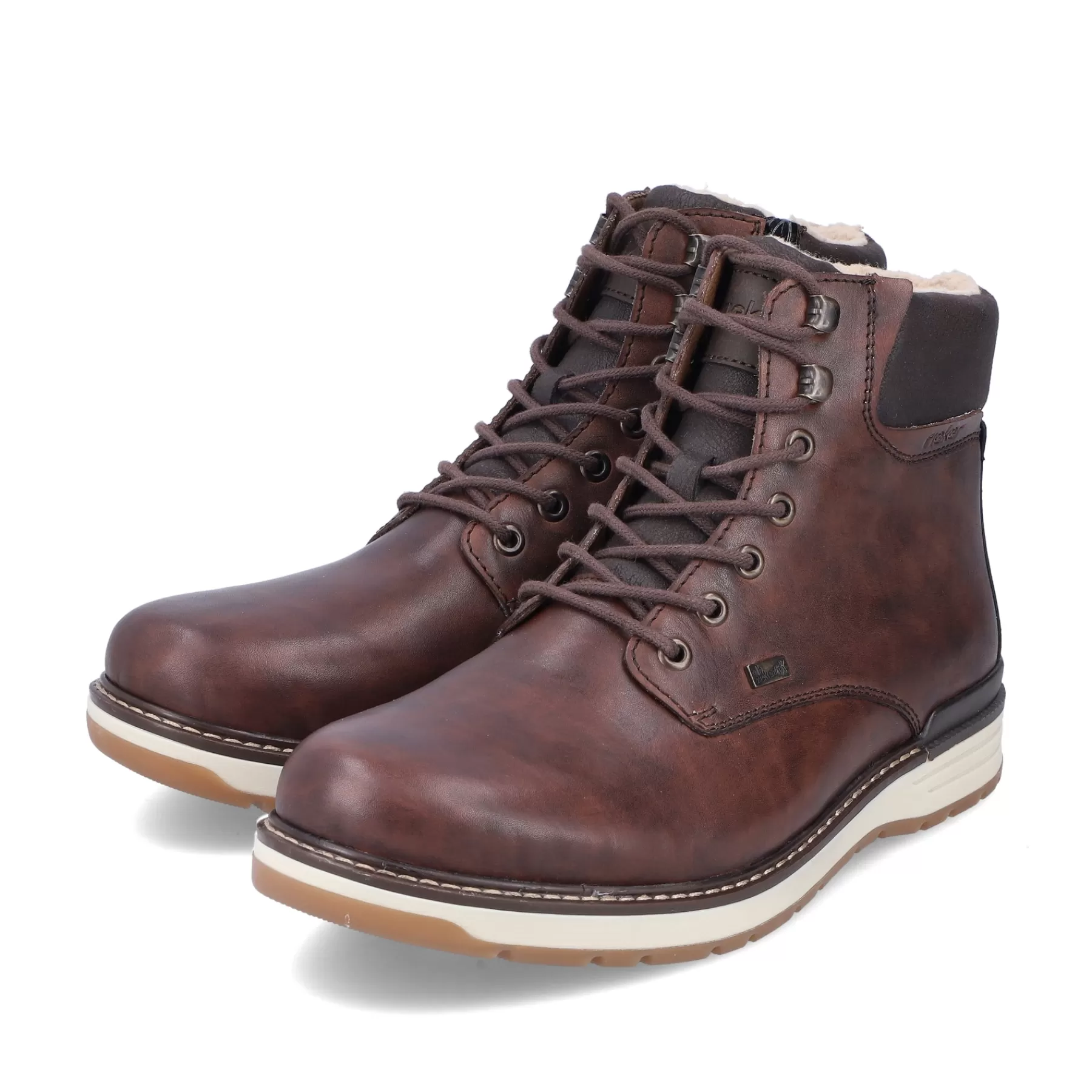 Sale Sznurowane Buty Meskie W Kolorze Orzechowego Brazu Meskie Buty