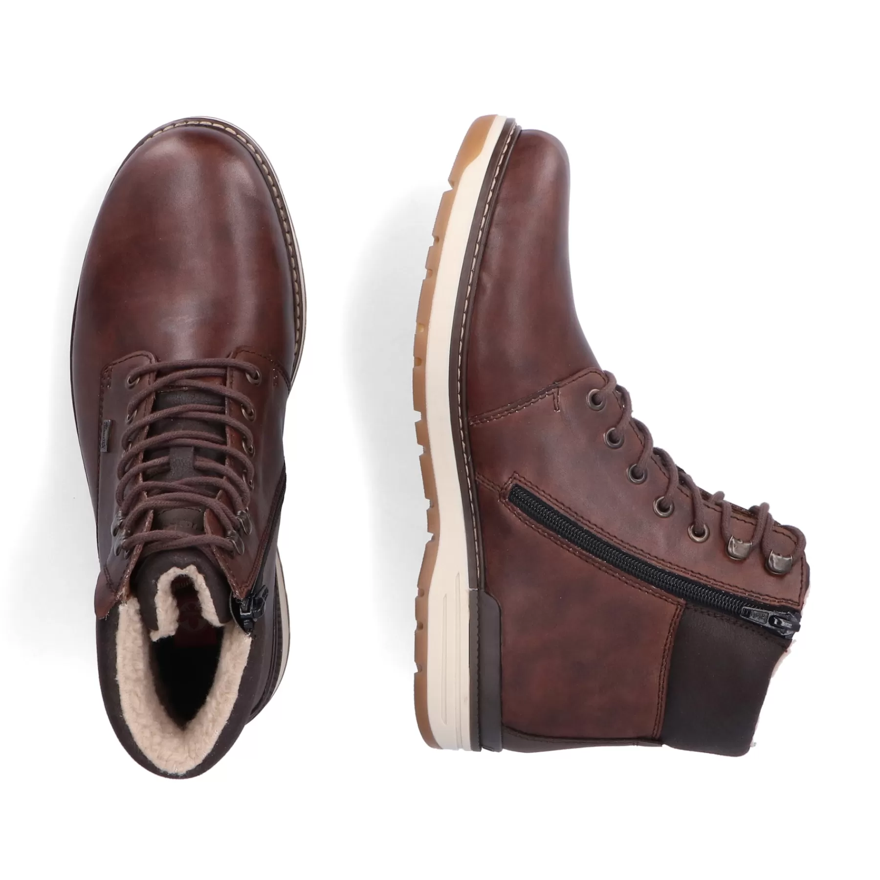 Sale Sznurowane Buty Meskie W Kolorze Orzechowego Brazu Meskie Buty