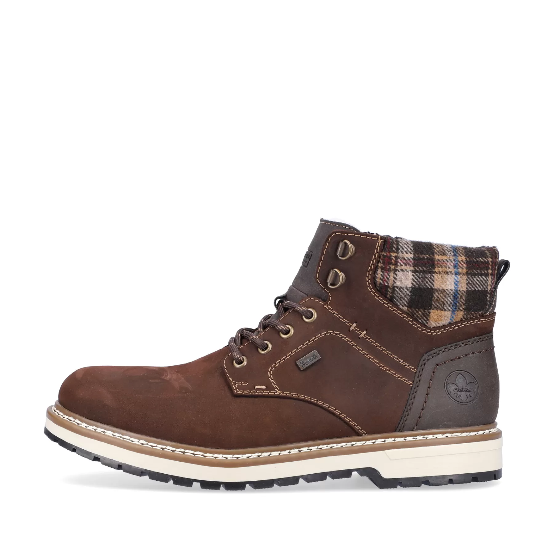 Store Sznurowane Buty Meskie W Kolorze Orzechowego Brazu Meskie Buty