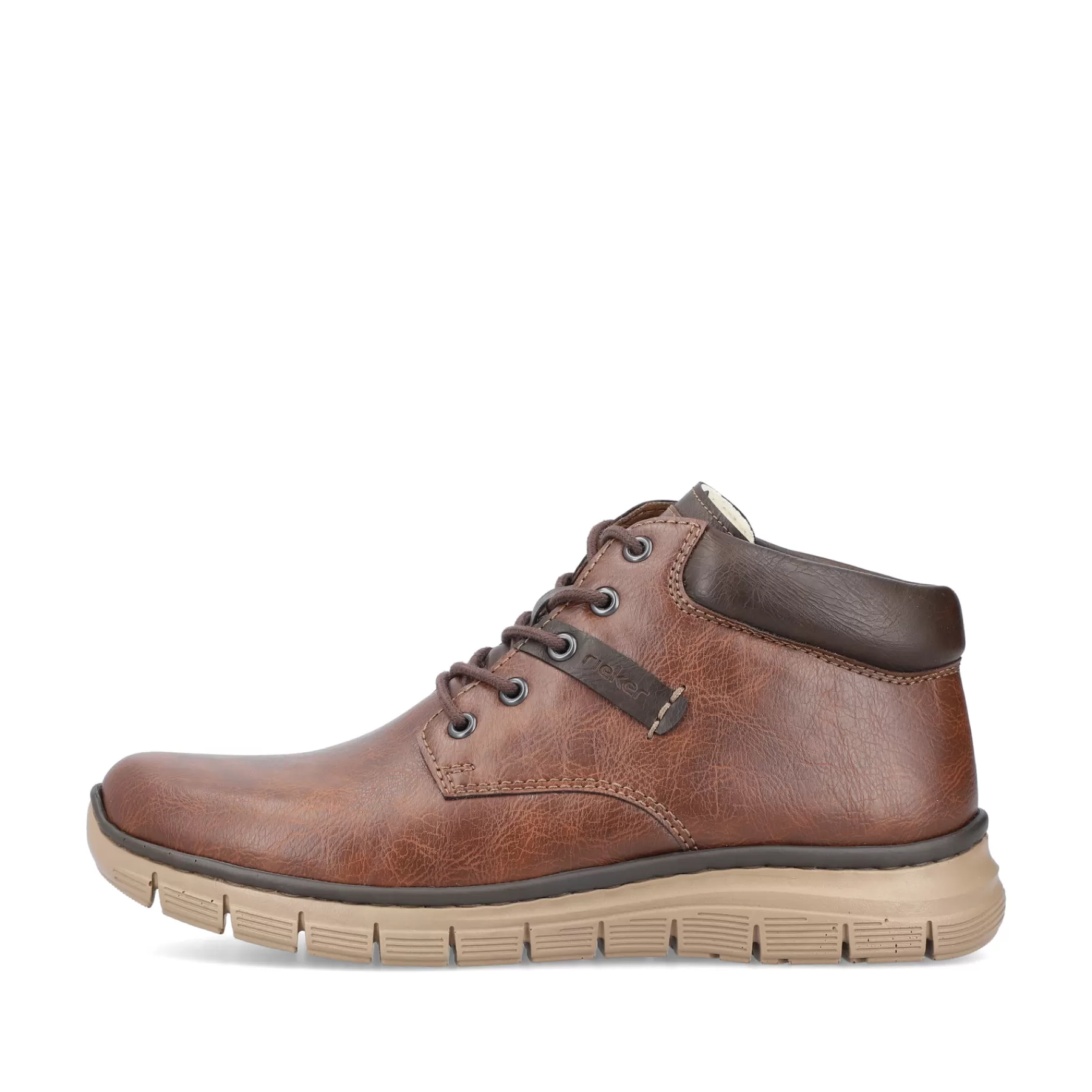 Discount Sznurowane Buty Meskie W Kolorze Orzechowego Brazu Meskie Buty