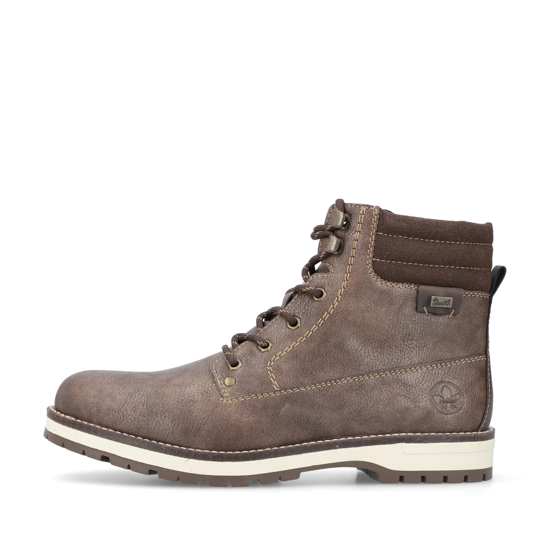 Shop Sznurowane Buty Meskie W Kolorze Tabaczno-Brazowym Meskie Buty