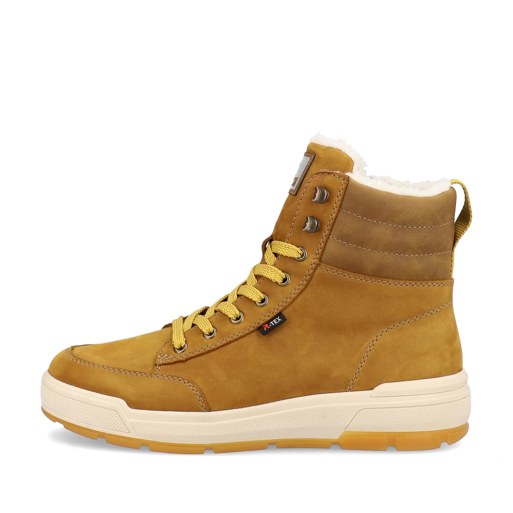 Outlet Wysokie Tenisowki Meskie W Kolorze Camelowo-Brazowym Meskie Trampki